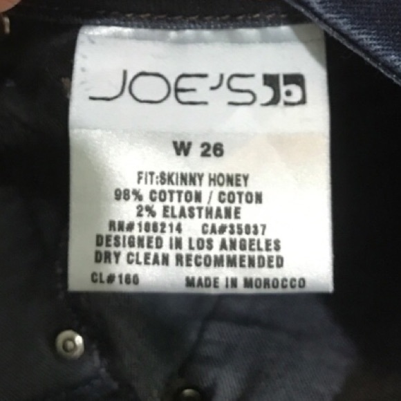 Joe’s Jeans•Honey Skinny Jean•Size 26 - Picture 6 of 7